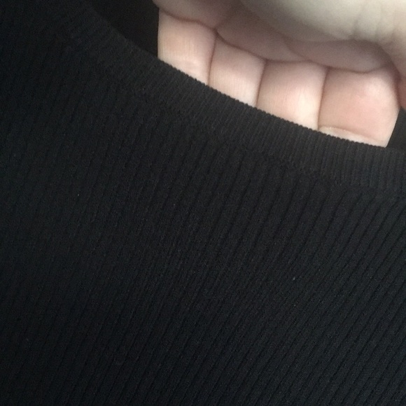 Ann Taylor Large petite blk viscos/nylon excellent condition - Picture 5 of 6